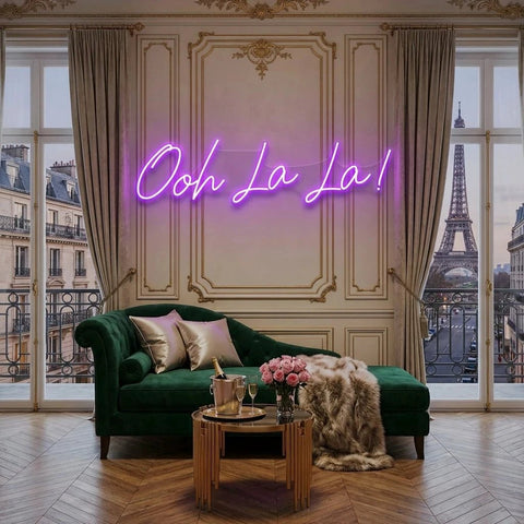 Ooh Lala Led Neon Sign Light