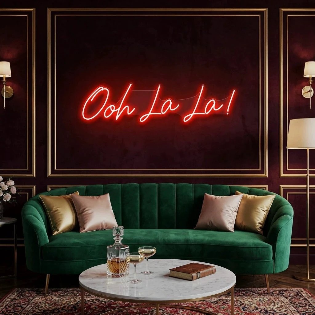 Ooh Lala Led Neon Sign Light