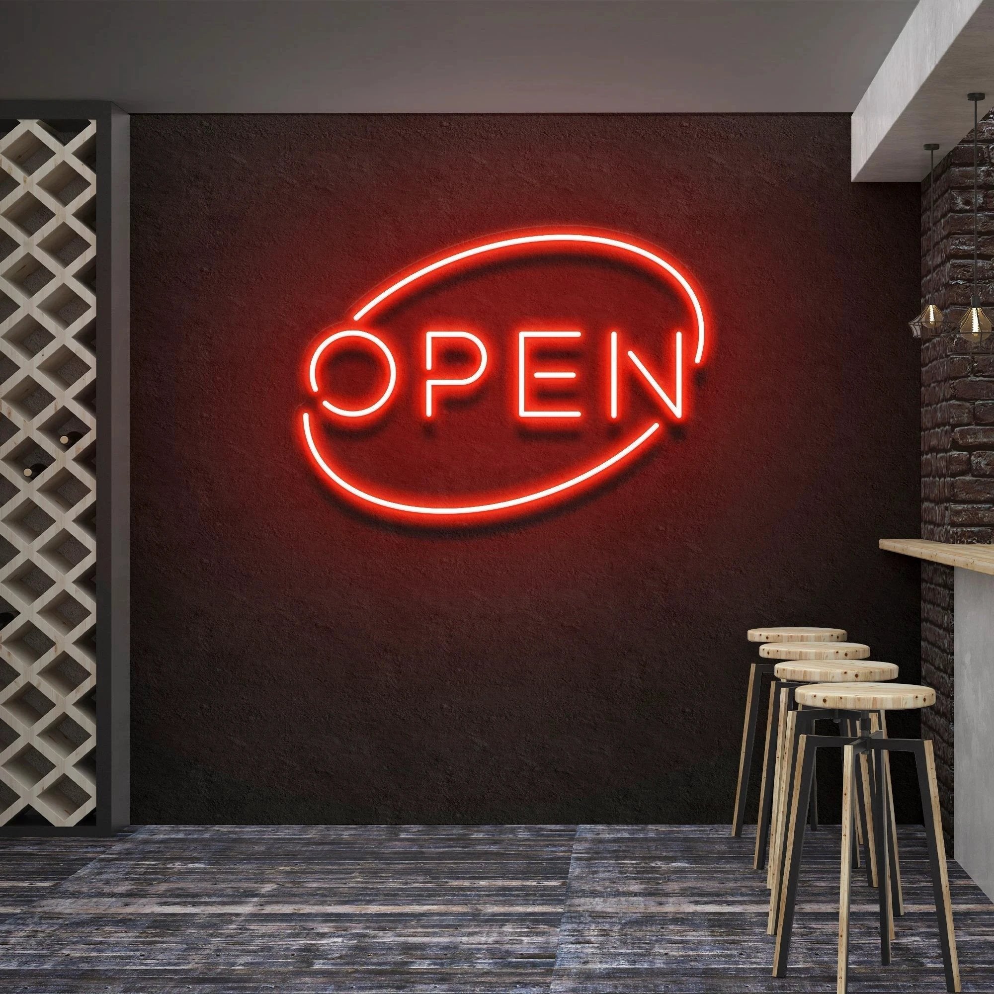 Open 1 Led Neon Sign Light
