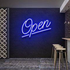 Open 2 Led Neon Sign Light