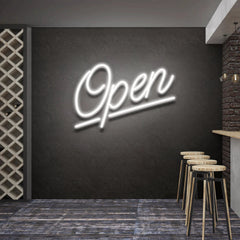 Open 2 Led Neon Sign Light