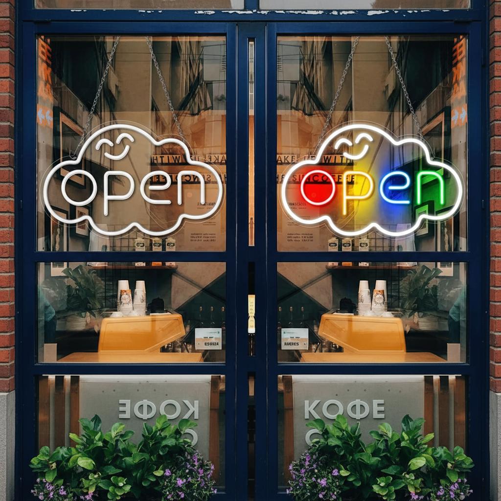 Open Signs for Business LED Neon Open Sign