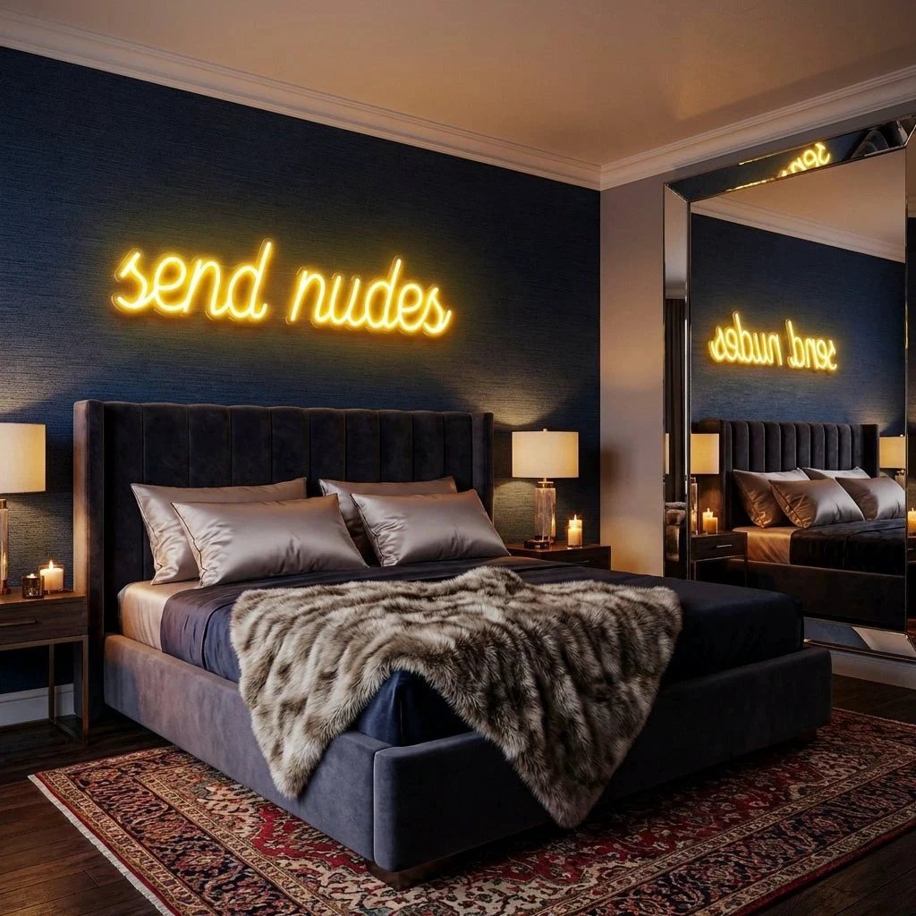 Send Nudes Led Neon Sign Light