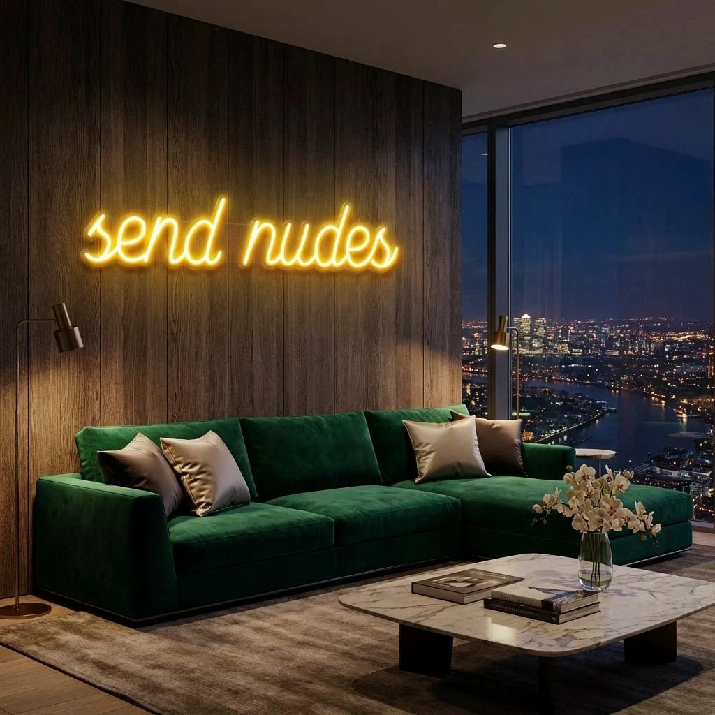 Send Nudes Led Neon Sign Light
