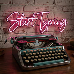 Custom Neon: Start Typing