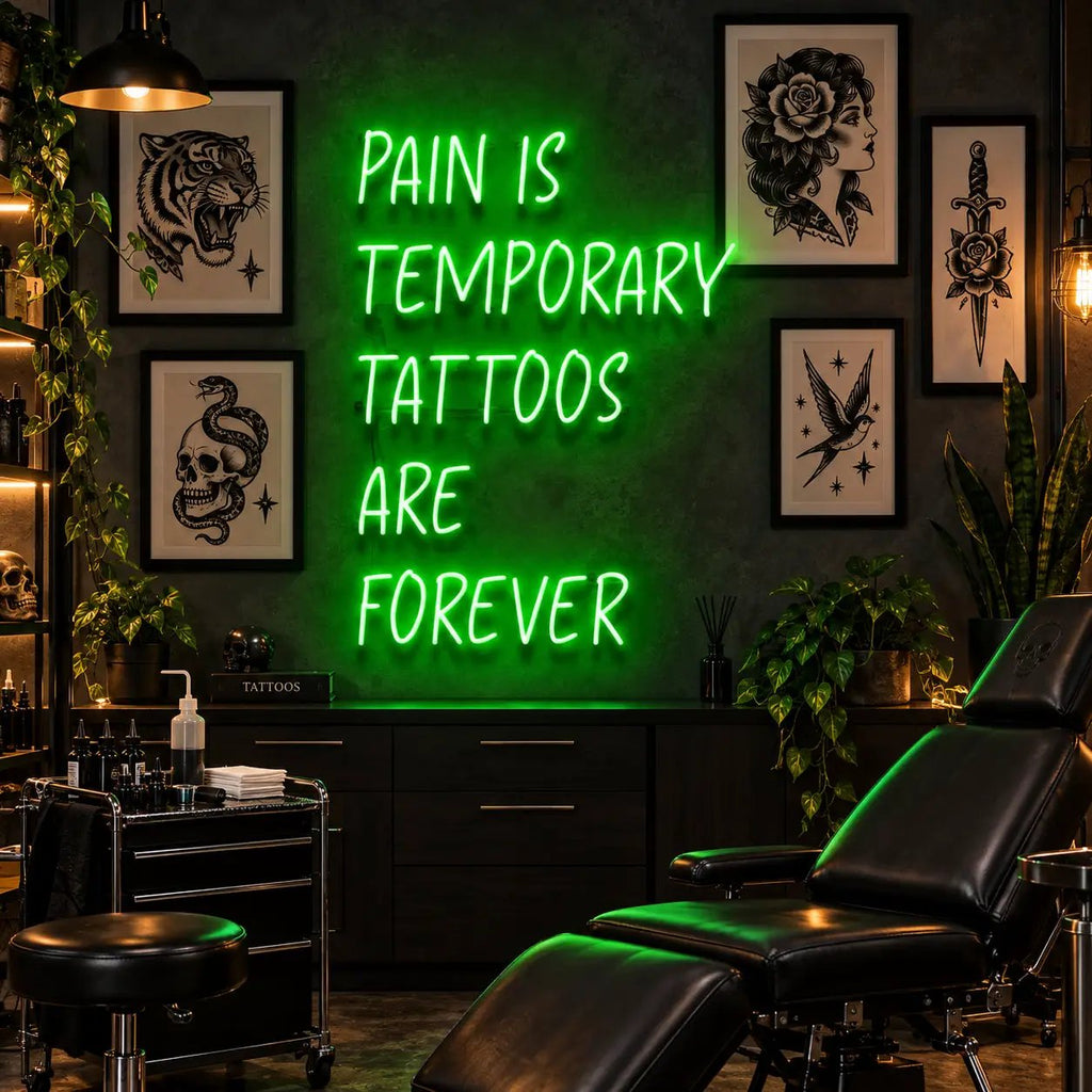 Pain is Temporary, Tattoos Are Forever