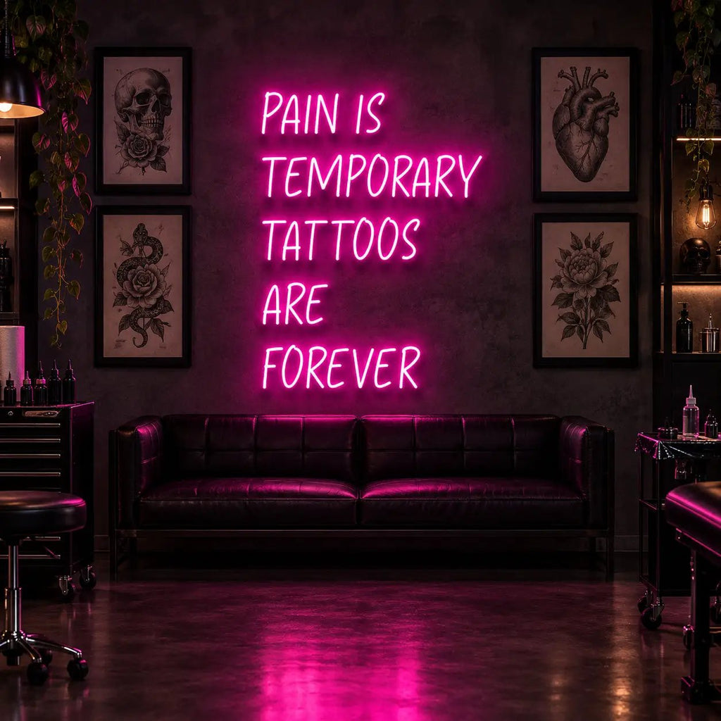 Pain is Temporary, Tattoos Are Forever