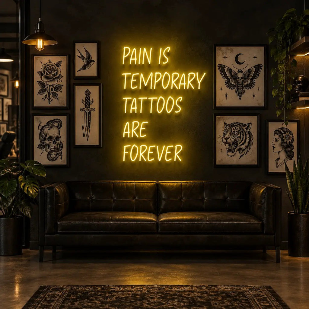 Pain is Temporary, Tattoos Are Forever
