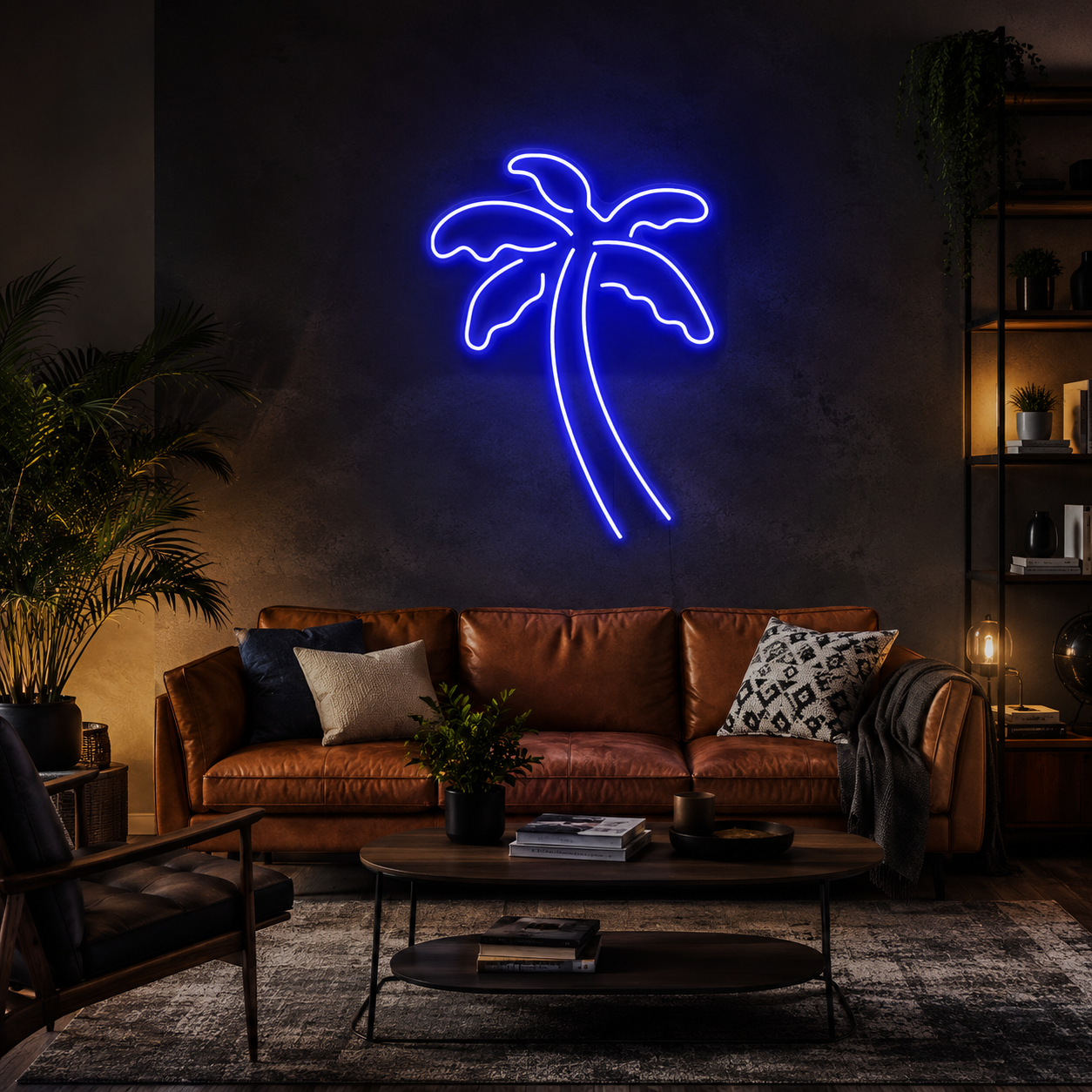 Palm Tree Led Neon Sign Light