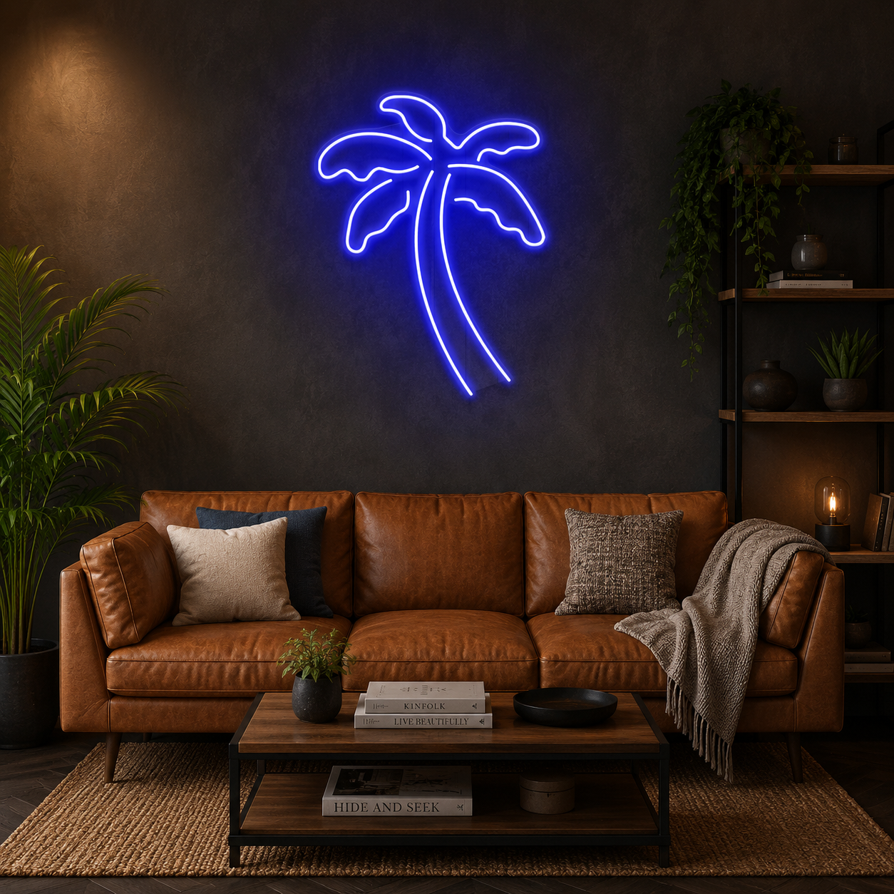 Palm Tree Led Neon Sign Light