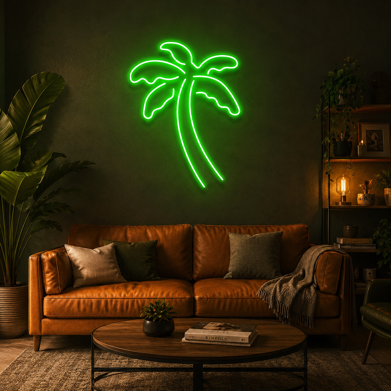 Palm Tree Led Neon Sign Light