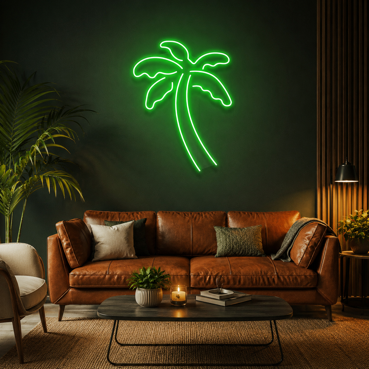 Palm Tree Led Neon Sign Light