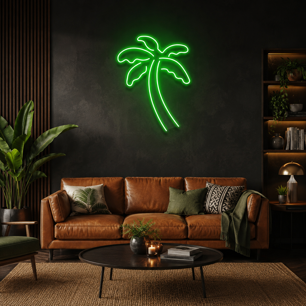 Palm Tree Led Neon Sign Light