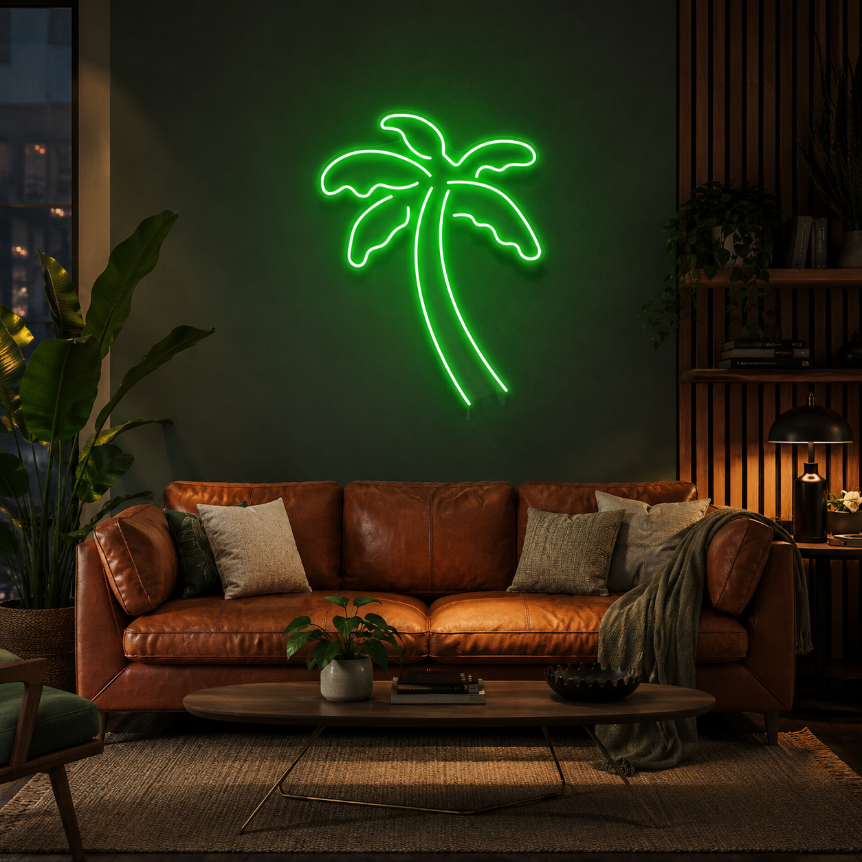 Palm Tree Led Neon Sign Light