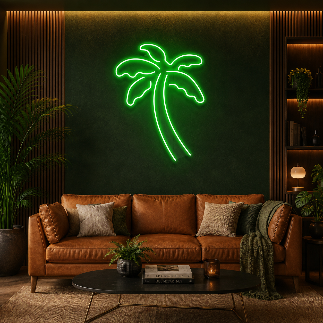 Palm Tree Led Neon Sign Light