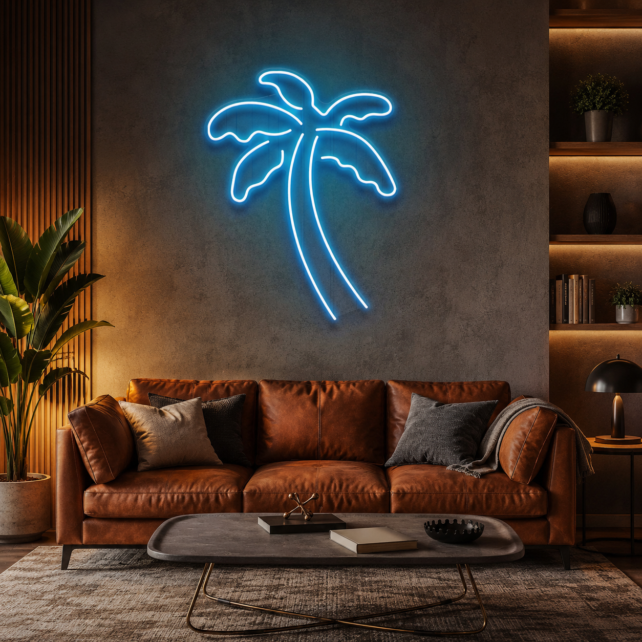 Palm Tree Led Neon Sign Light