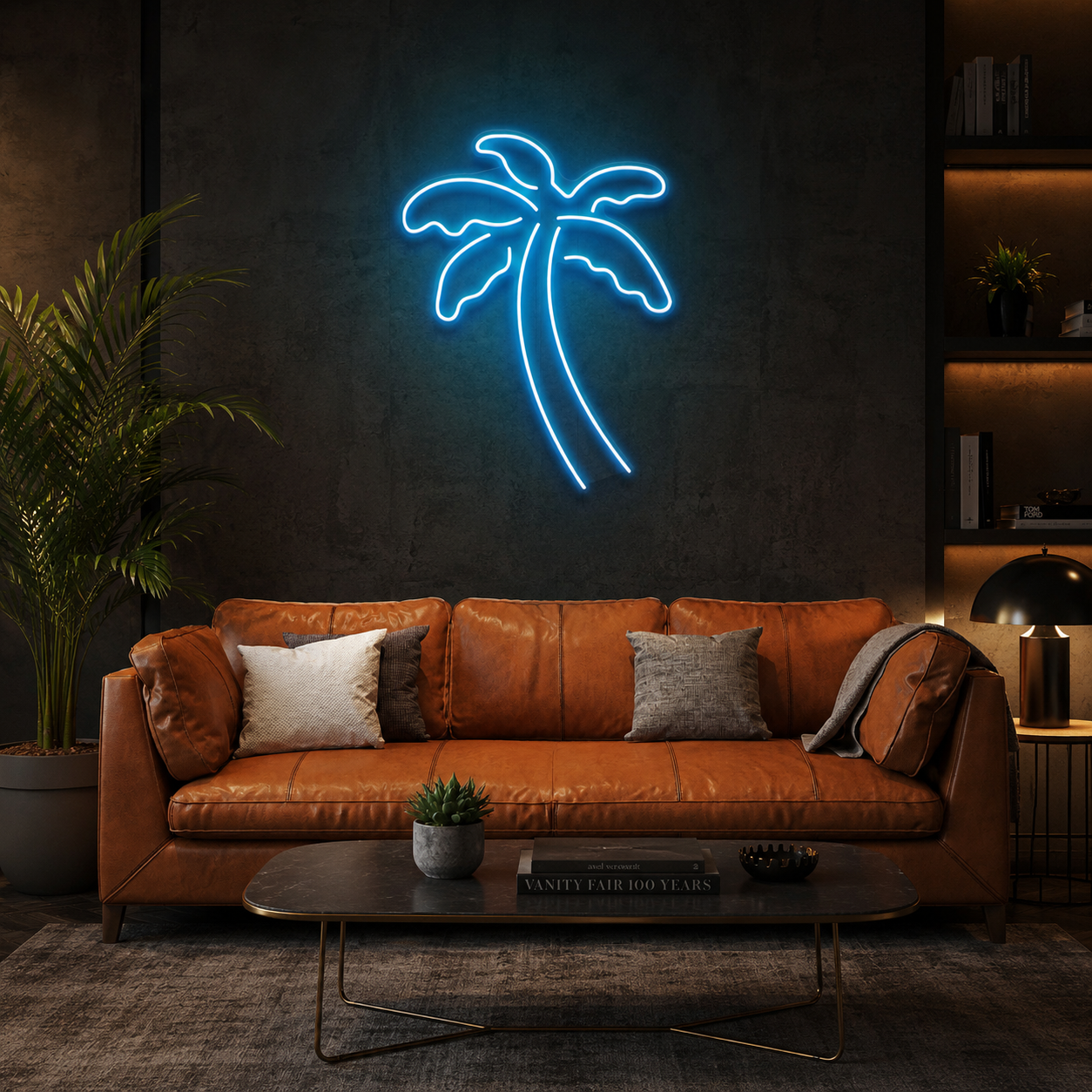 Palm Tree Led Neon Sign Light