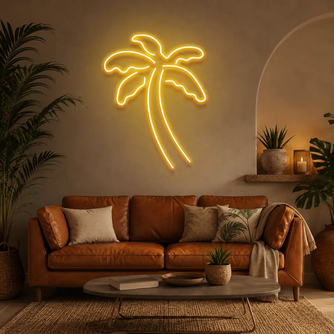 Palm Tree Led Neon Sign Light