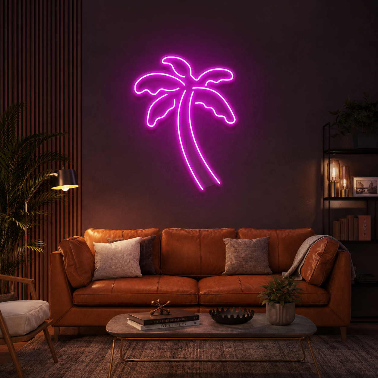 Palm Tree Led Neon Sign Light