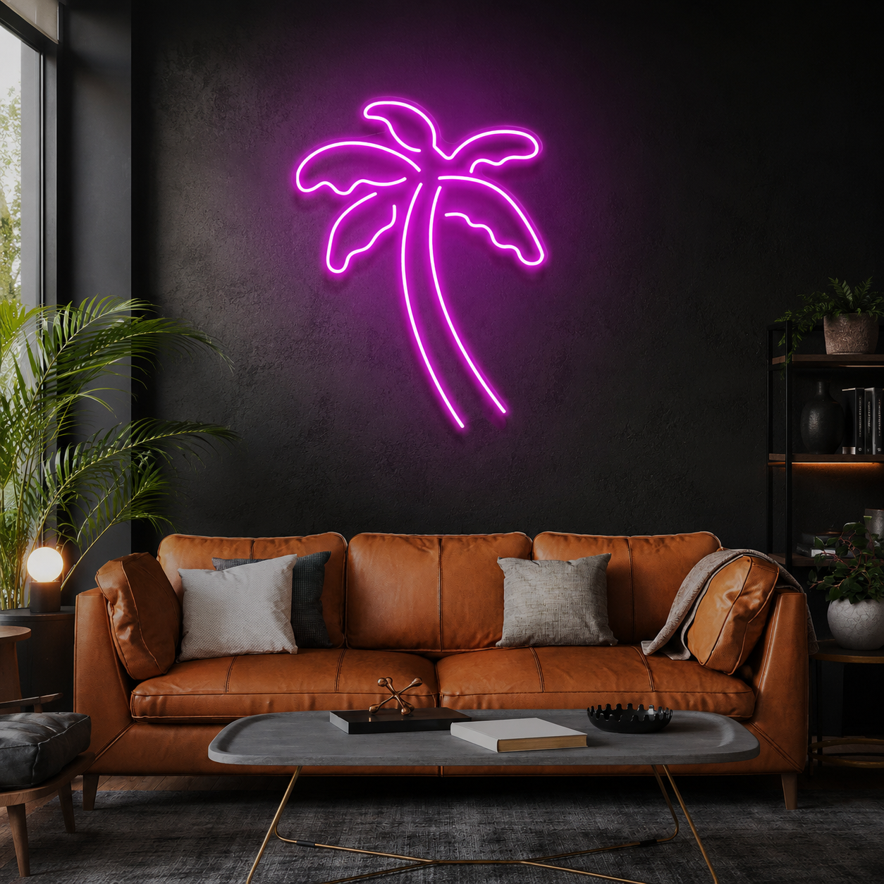 Palm Tree Led Neon Sign Light