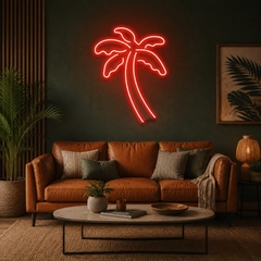 Palm Tree Led Neon Sign Light