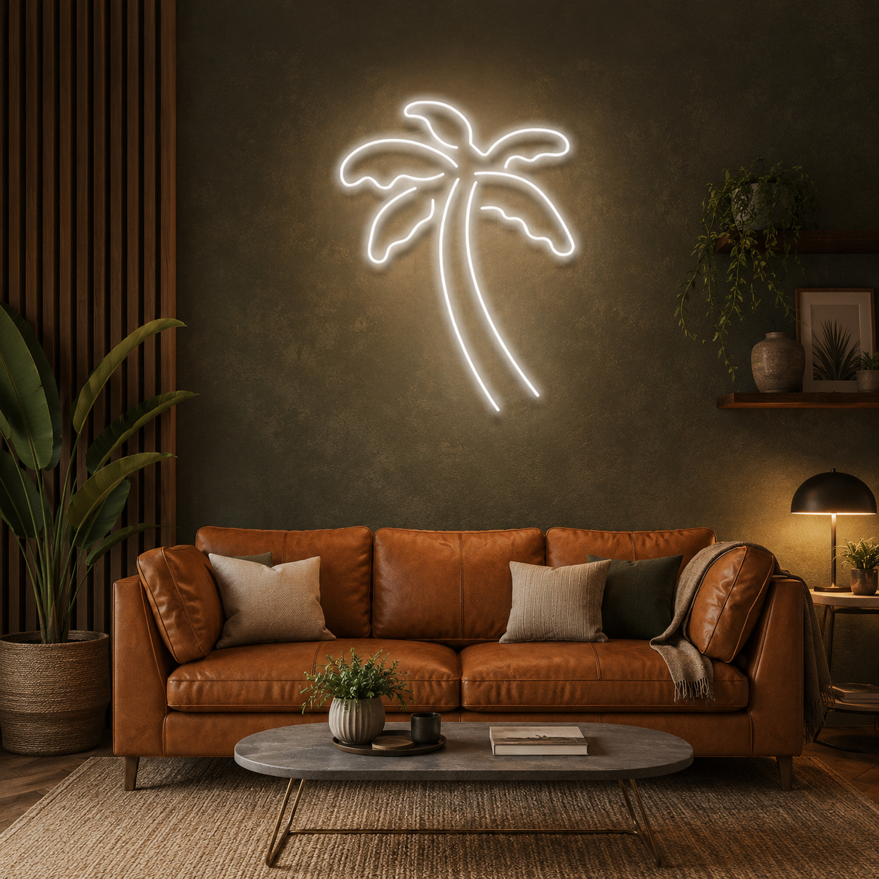 Palm Tree Led Neon Sign Light