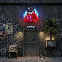 Panda Hoodie LED Neon Sign Light Pop Art
