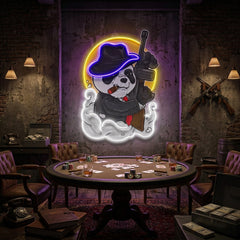 Panda Mafia LED Neon Sign Light Pop Art