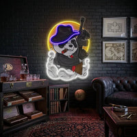 Panda Mafia LED Neon Sign Light Pop Art