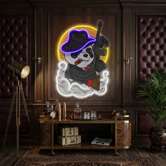Panda Mafia LED Neon Sign Light Pop Art