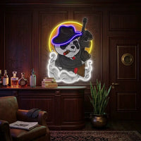 Panda Mafia LED Neon Sign Light Pop Art