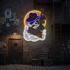 Panda Mafia LED Neon Sign Light Pop Art