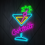 Cocktail Neon Sign for Party&Bar Decor - VN03 - Customneonstudio