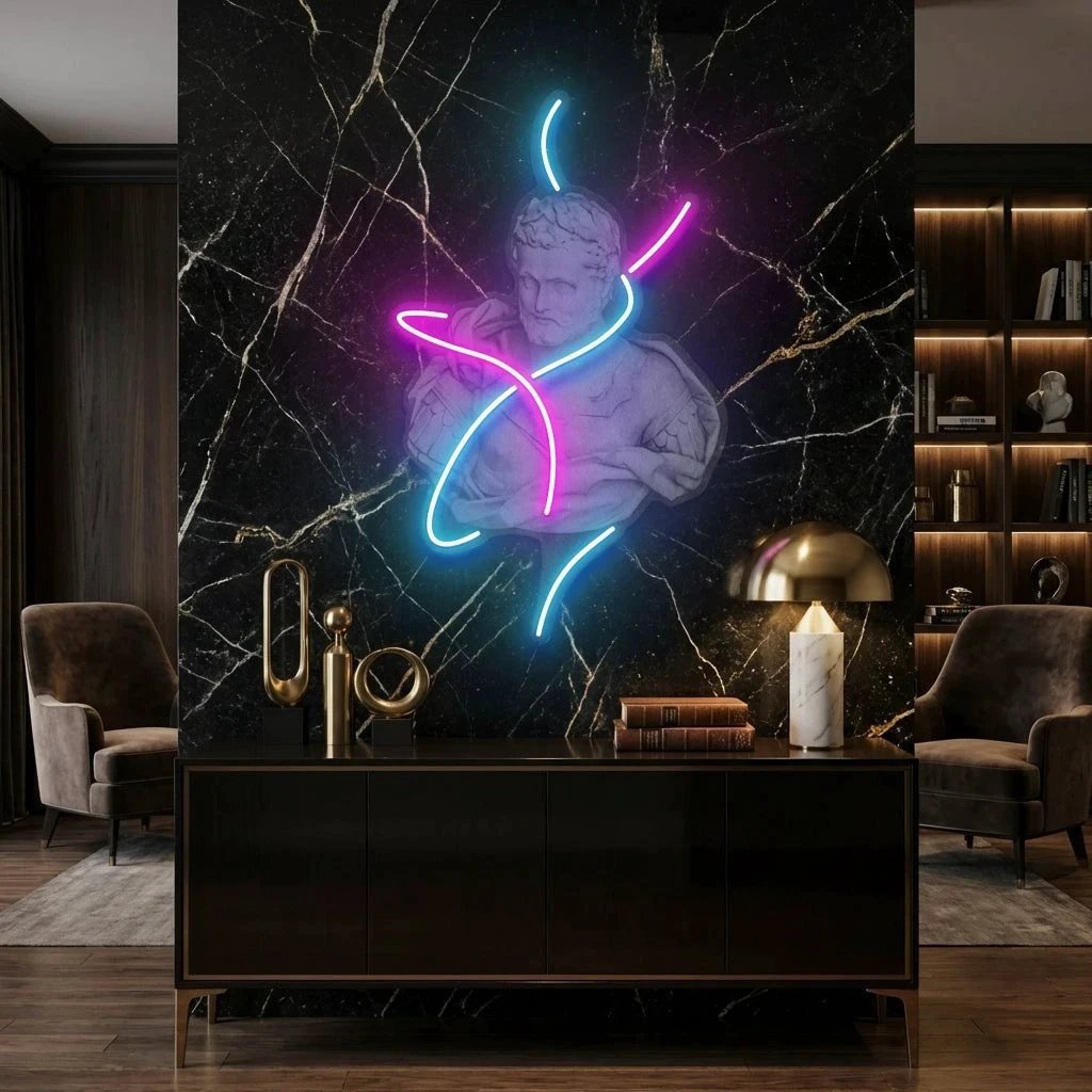Philosophy Neon Artwork Led Neon Sign Light