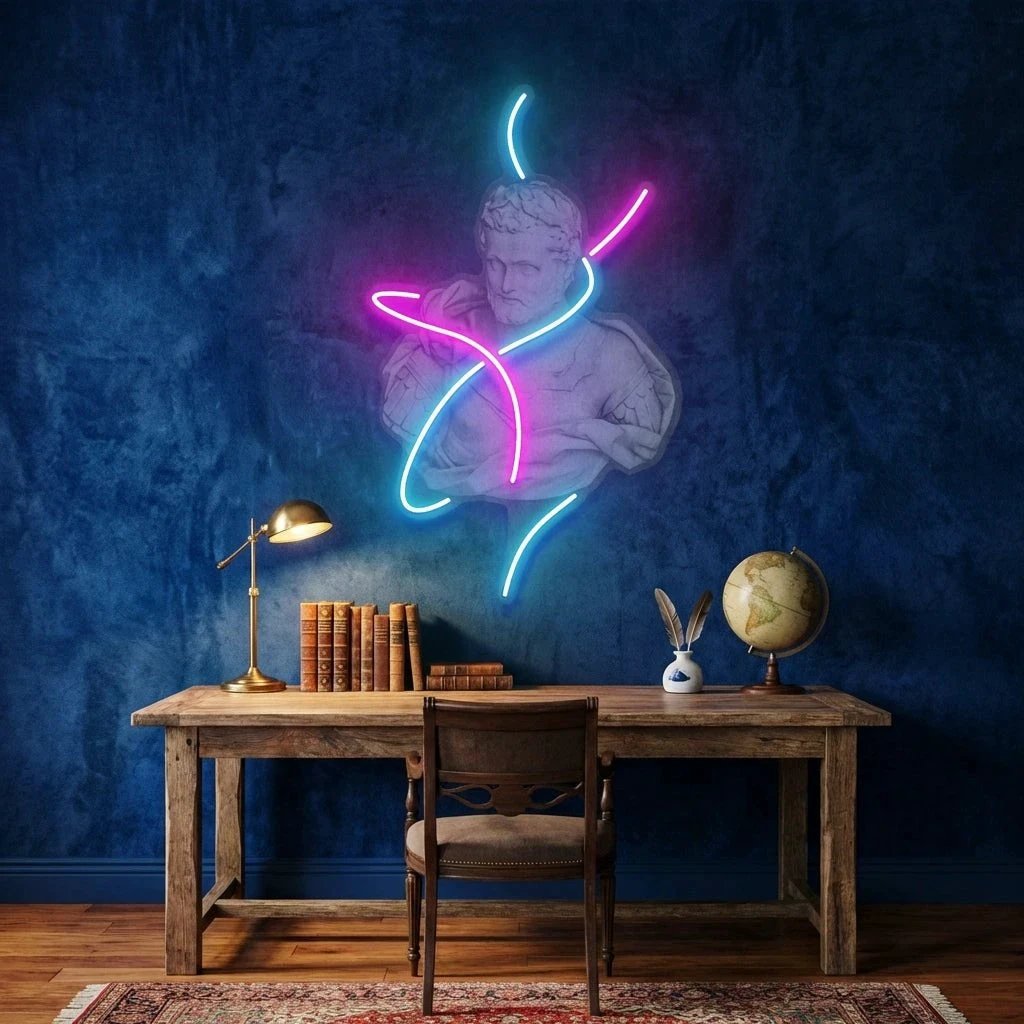 Philosophy Neon Artwork Led Neon Sign Light