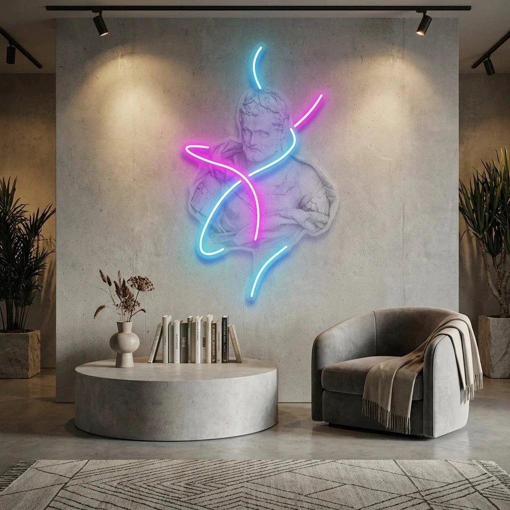 Philosophy Neon Artwork Led Neon Sign Light