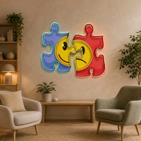 Puzzle LED Neon Sign Light Pop Art