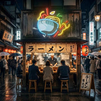 Ramen Bowl LED Neon Sign Light Pop Art