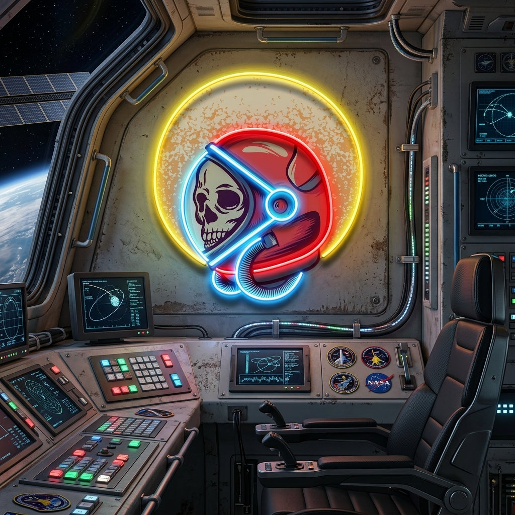 Retro Astronaut LED Neon Sign Light Pop Art