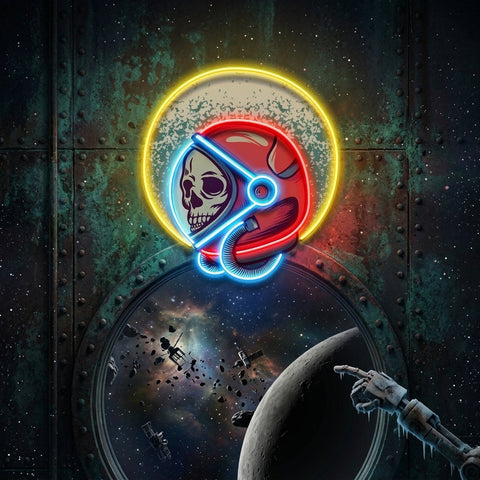 Retro Astronaut LED Neon Sign Light Pop Art
