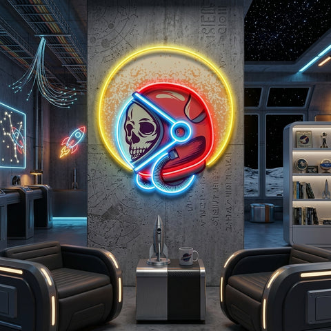 Retro Astronaut LED Neon Sign Light Pop Art