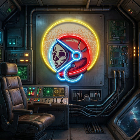 Retro Astronaut LED Neon Sign Light Pop Art