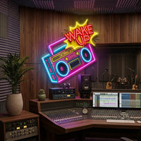 Retro Radio LED Neon Sign Light Pop Art