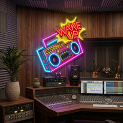 Retro Radio LED Neon Sign Light Pop Art
