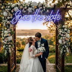 Save The Date Led Neon Sign Light