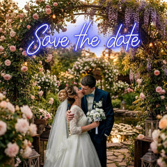 Save The Date Led Neon Sign Light