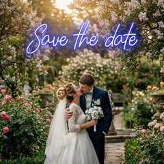 Save The Date Led Neon Sign Light
