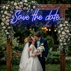 Save The Date Led Neon Sign Light