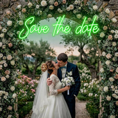 Save The Date Led Neon Sign Light