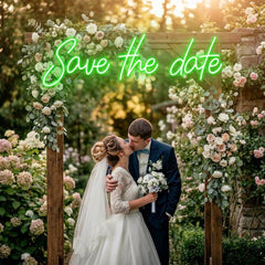Save The Date Led Neon Sign Light